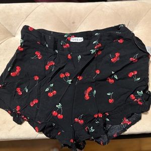 cherry shorts